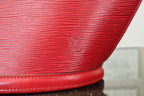 Louis Vuitton Castillan Red Epi Leather Saint Jacques Shopper Tote Bag
