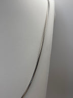 10k White Gold Snake Chain