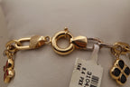 14k Yellow Gold Charm Bracelet
