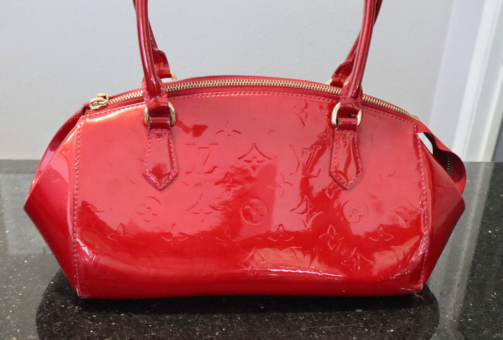 Louis Vuitton Pomme D'Amour Monogram Vernis Sherwood PM Bag