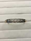 10K Gold Baguette Style Bangle | Empire Jewelry and Loan