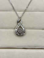 10K Gold Diamond Teardrop Pendant | Empire Jewelry and Loan