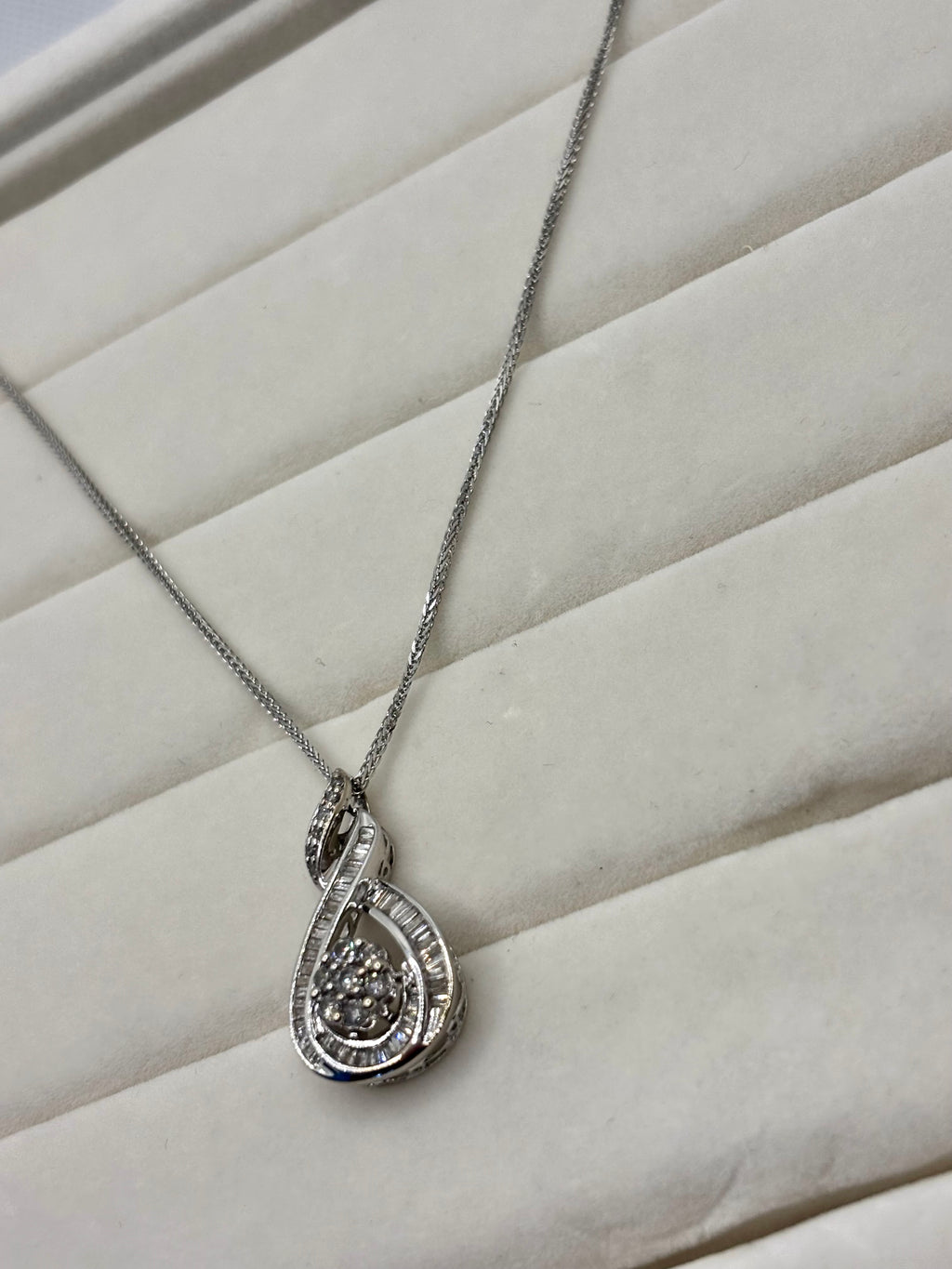 10K Gold Diamond Teardrop Pendant | Empire Jewelry and Loan