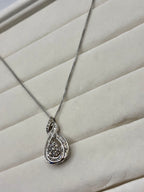 10K Gold Diamond Teardrop Pendant | Empire Jewelry and Loan