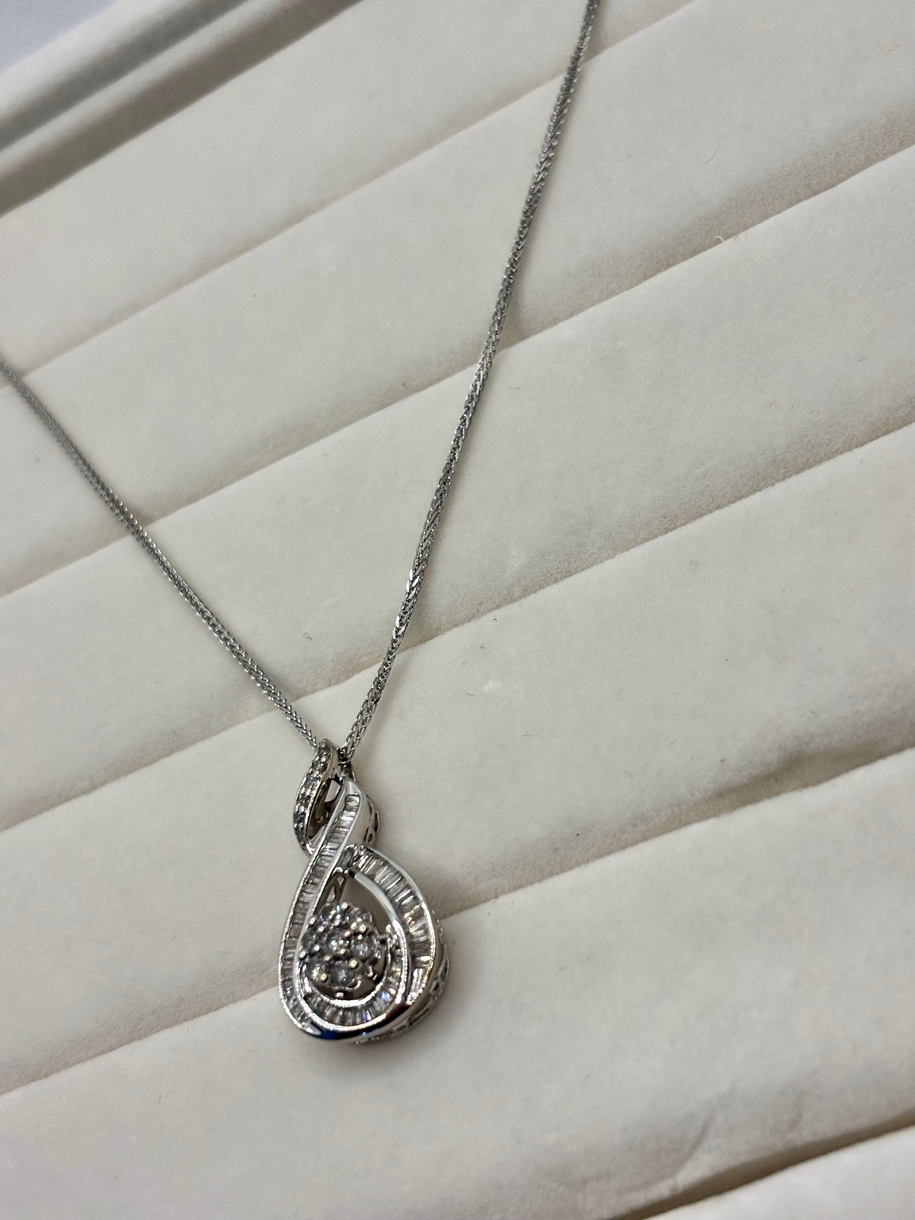 10K Gold Diamond Teardrop Pendant | Empire Jewelry and Loan