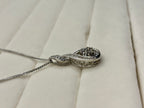 10K Gold Diamond Teardrop Pendant | Empire Jewelry and Loan