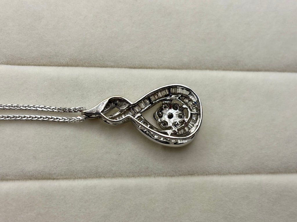 10K Gold Diamond Teardrop Pendant | Empire Jewelry and Loan