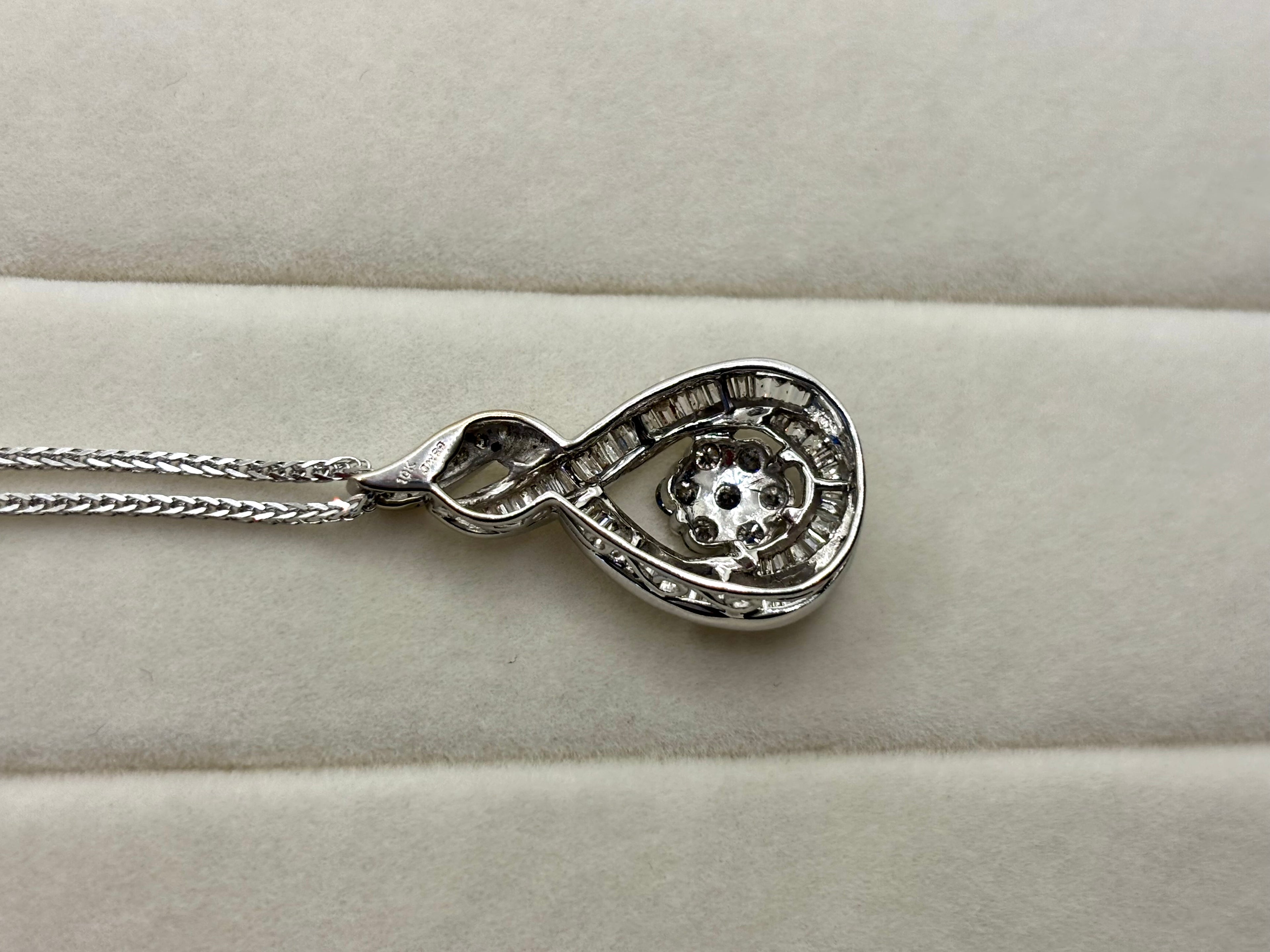 10K Gold Diamond Teardrop Pendant | Empire Jewelry and Loan