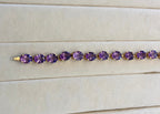 10K Yellow Gold Amethyst Set Bracelet | Empire Jewelry and Loan
