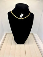 10K Yellow Gold Herringbone Chain Necklace – 18 Inches | Empire Jewelry and Loan