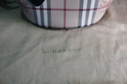 Burberry Haymarket Check Coated Canvas Lorne Bucket Bag - Beige/Brown