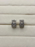 14K Gold Diamond Hoop Earrings | Empire Jewelry and Loan