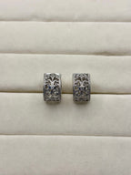 14K Gold Diamond Hoop Earrings | Empire Jewelry and Loan
