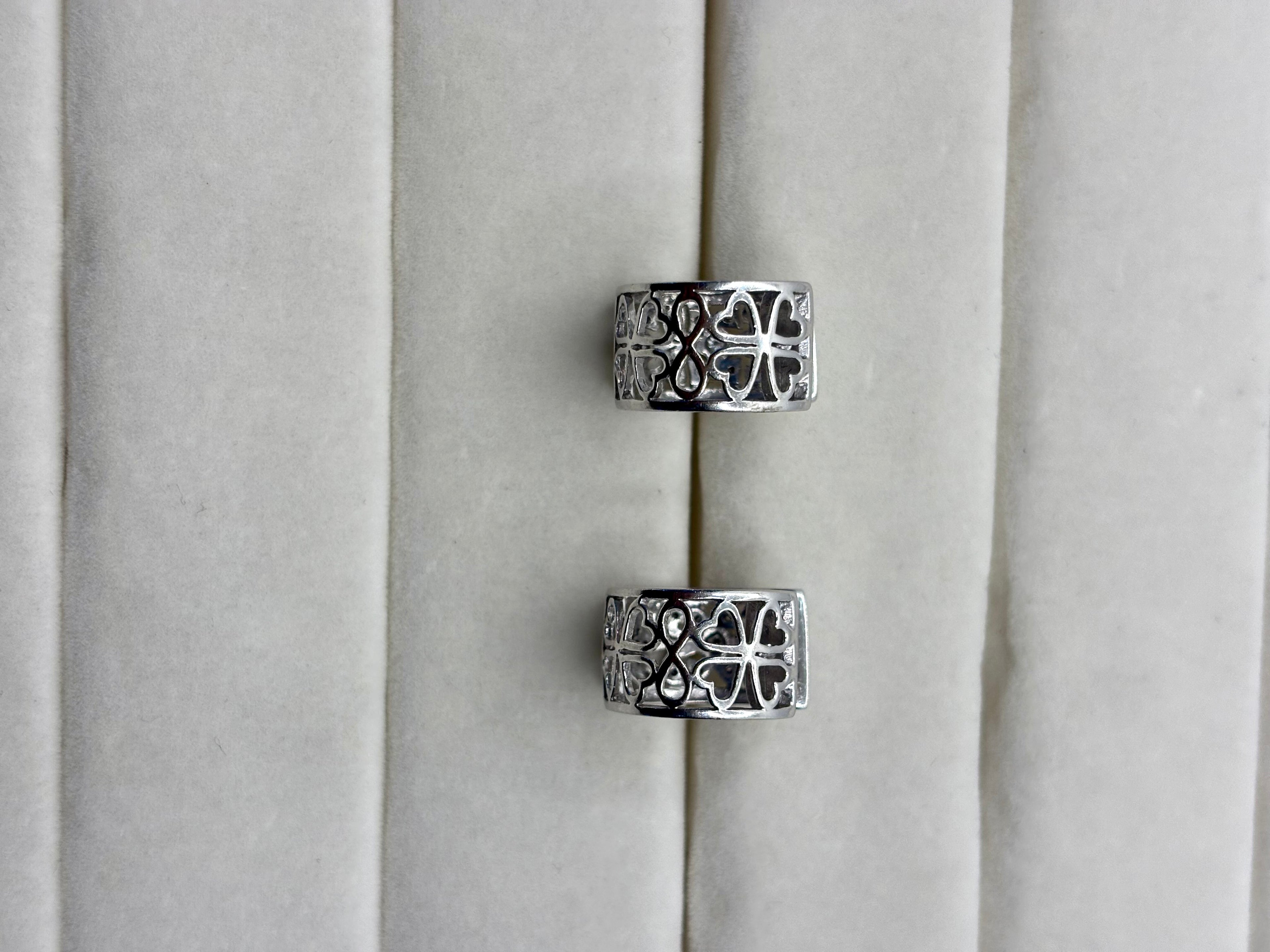 14K Gold Diamond Hoop Earrings | Empire Jewelry and Loan