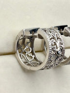 14K Gold Diamond Hoop Earrings | Empire Jewelry and Loan