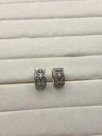 14K Gold Diamond Hoop Earrings | Empire Jewelry and Loan