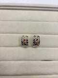 14K Gold Multi Gemstone Earrings | Empire Jewelry and Loan