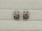 14K Gold Multi Gemstone Earrings | Empire Jewelry and Loan