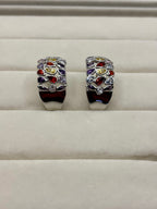 14K Gold Multi Gemstone Earrings | Empire Jewelry and Loan