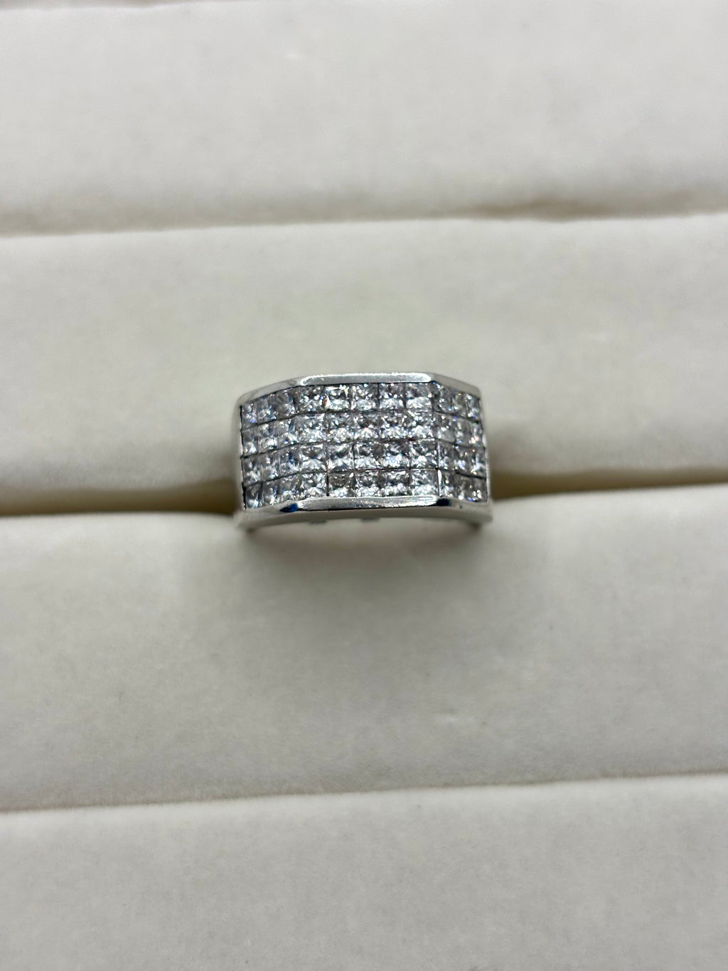 14K Gold Multi-Row Diamond Ring | Empire Jewelry and Loan