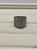 14K Gold Wide Diamond Ring | Empire Jewelry and Loan
