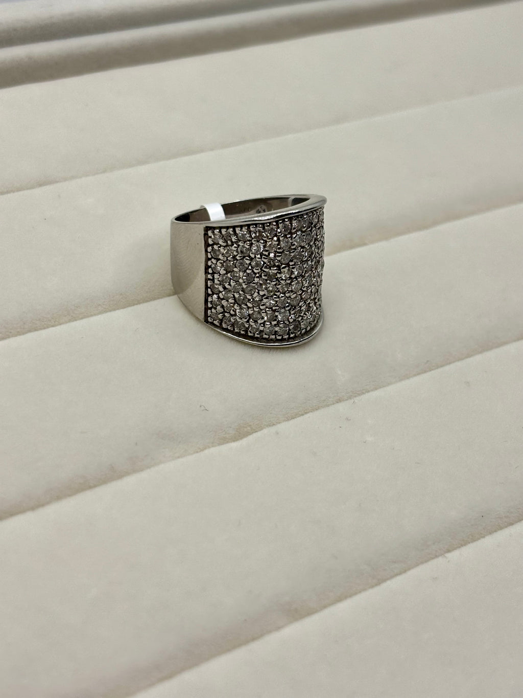14K Gold Wide Diamond Ring | Empire Jewelry and Loan