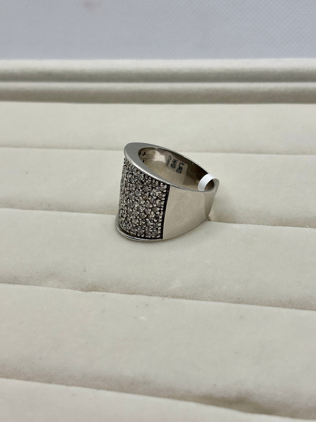 14K Gold Wide Diamond Ring | Empire Jewelry and Loan