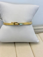 14K Yellow Gold Bangle 3 Natural Diamonds | Empire Jewelry and Loan