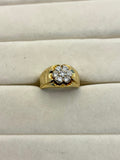 14K Yellow Gold Cluster Diamond Ring | Empire Jewelry and Loan