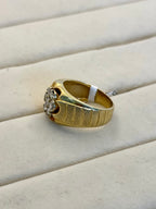 14K Yellow Gold Cluster Diamond Ring | Empire Jewelry and Loan