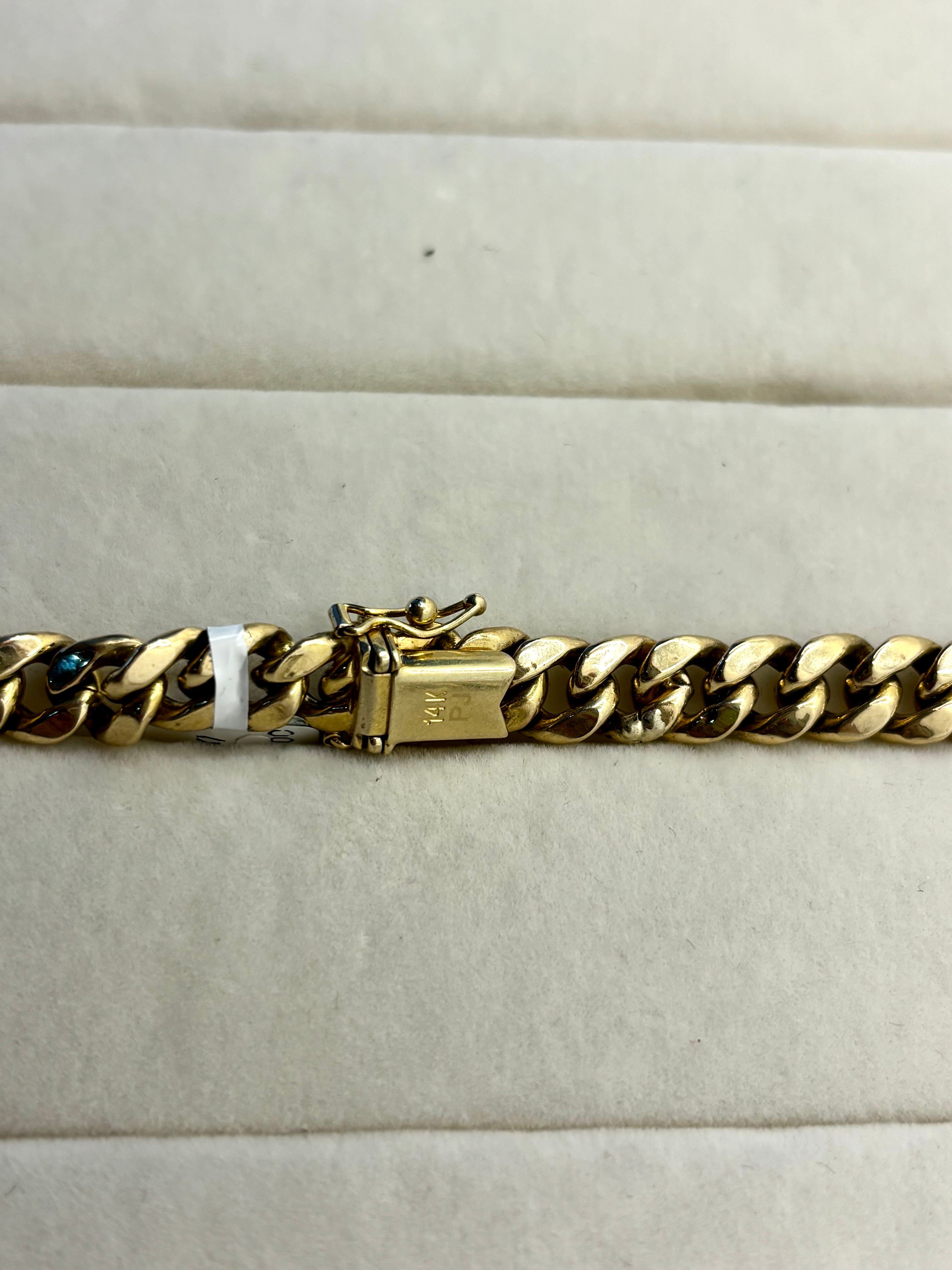 14K Yellow Gold Cuban Link Chain Necklace – 24 Inches | Empire Jewelry and Loan