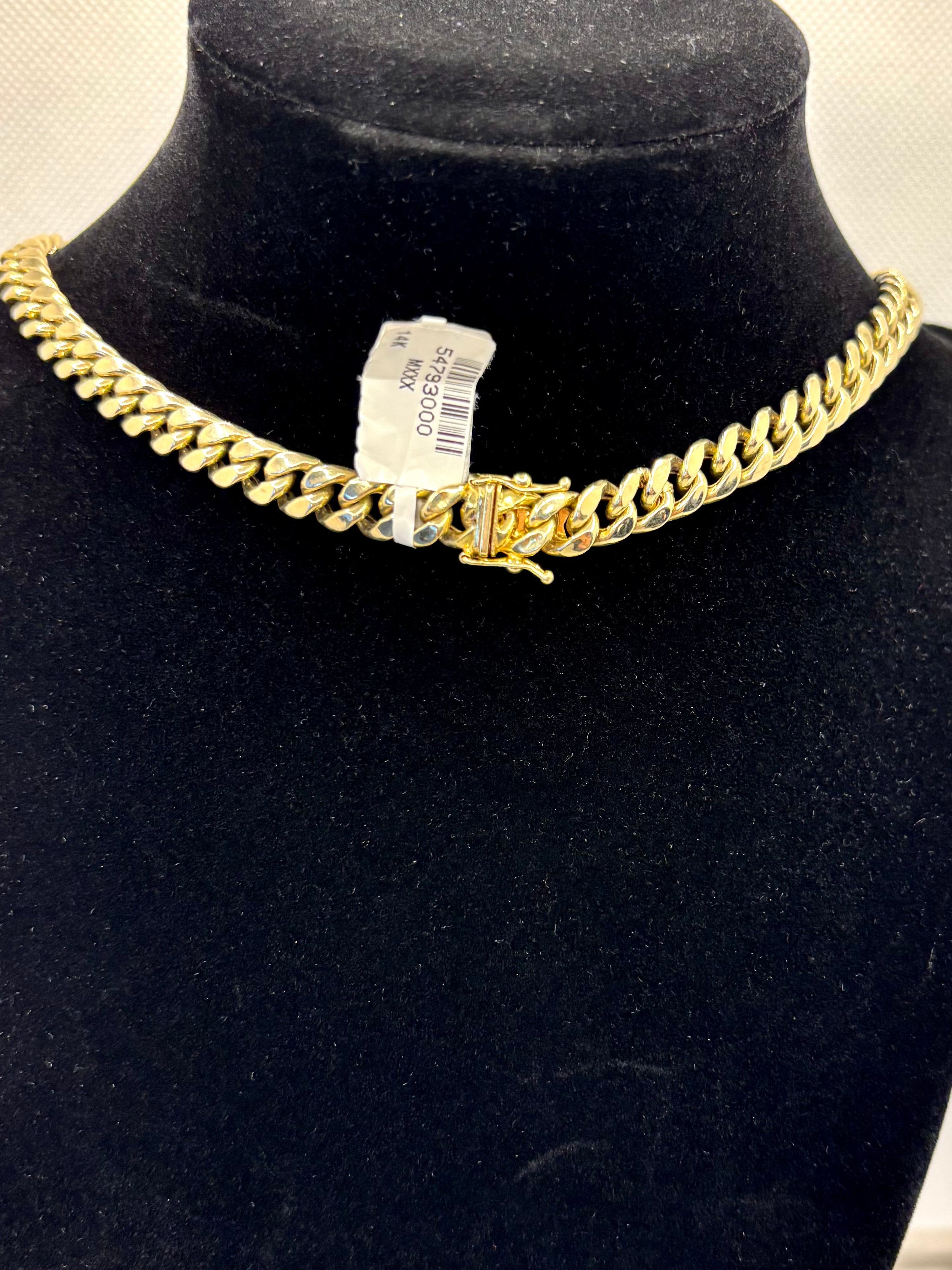 14K Yellow Gold Cuban Link Chain Necklace – 24 Inches | Empire Jewelry and Loan