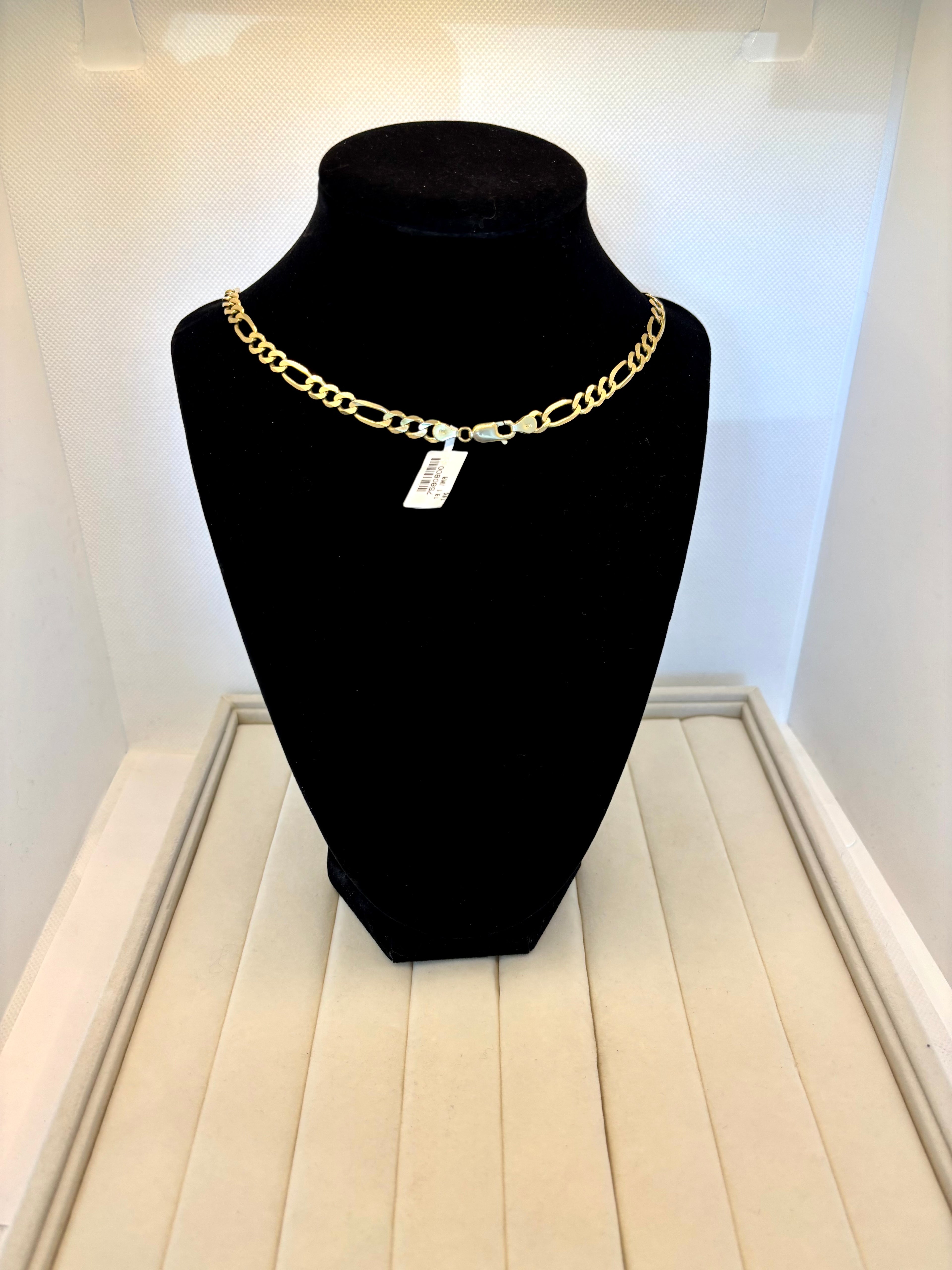 14k Yellow Gold Figaro Chain | Empire Jewelry and Loan