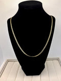 14K Yellow Gold Flat Curb Chain Necklace | Empire Jewelry and Loan