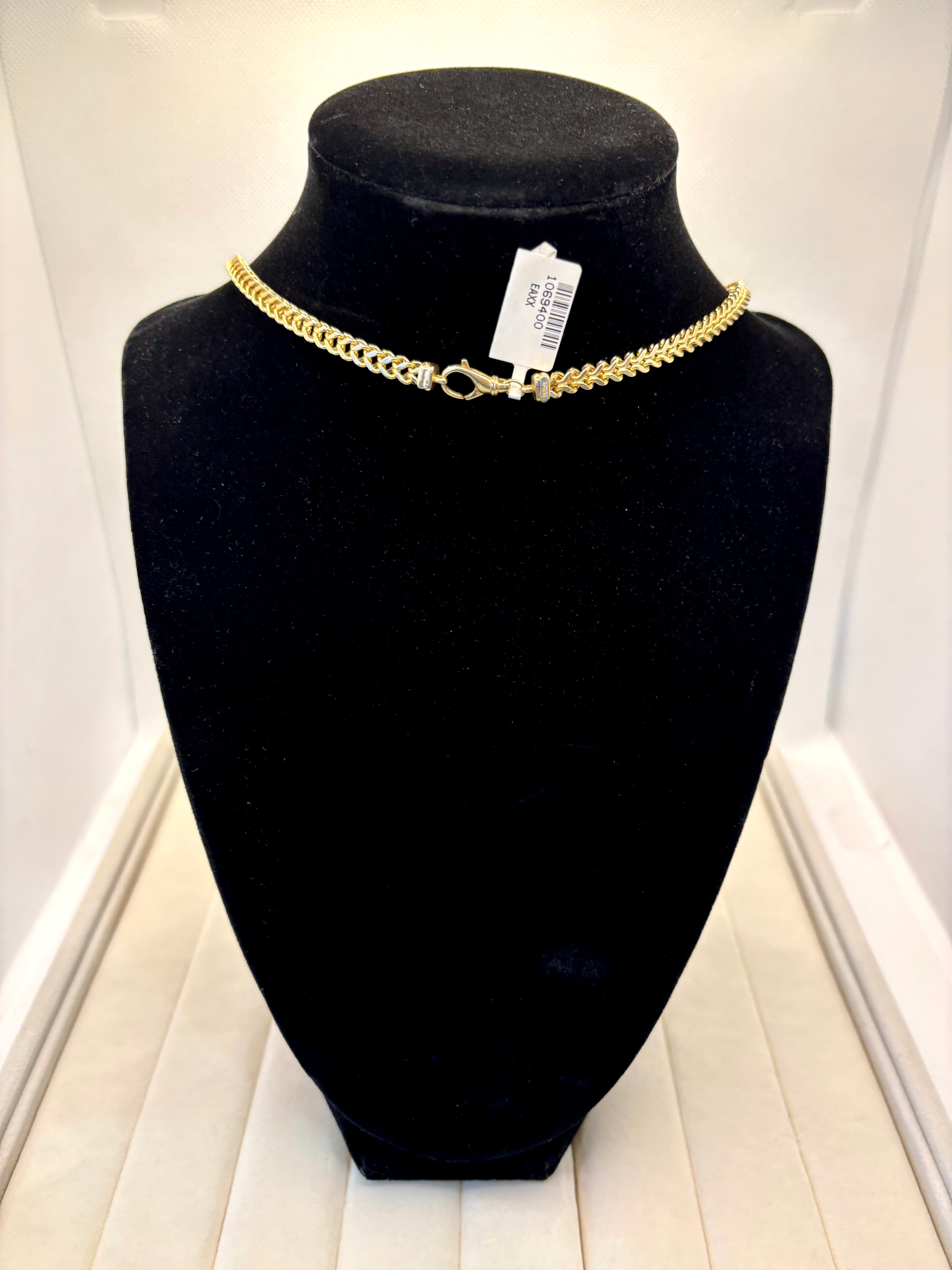 14K Yellow Gold Franco Chain Necklace – 24 Inches | Empire Jewelry and Loan