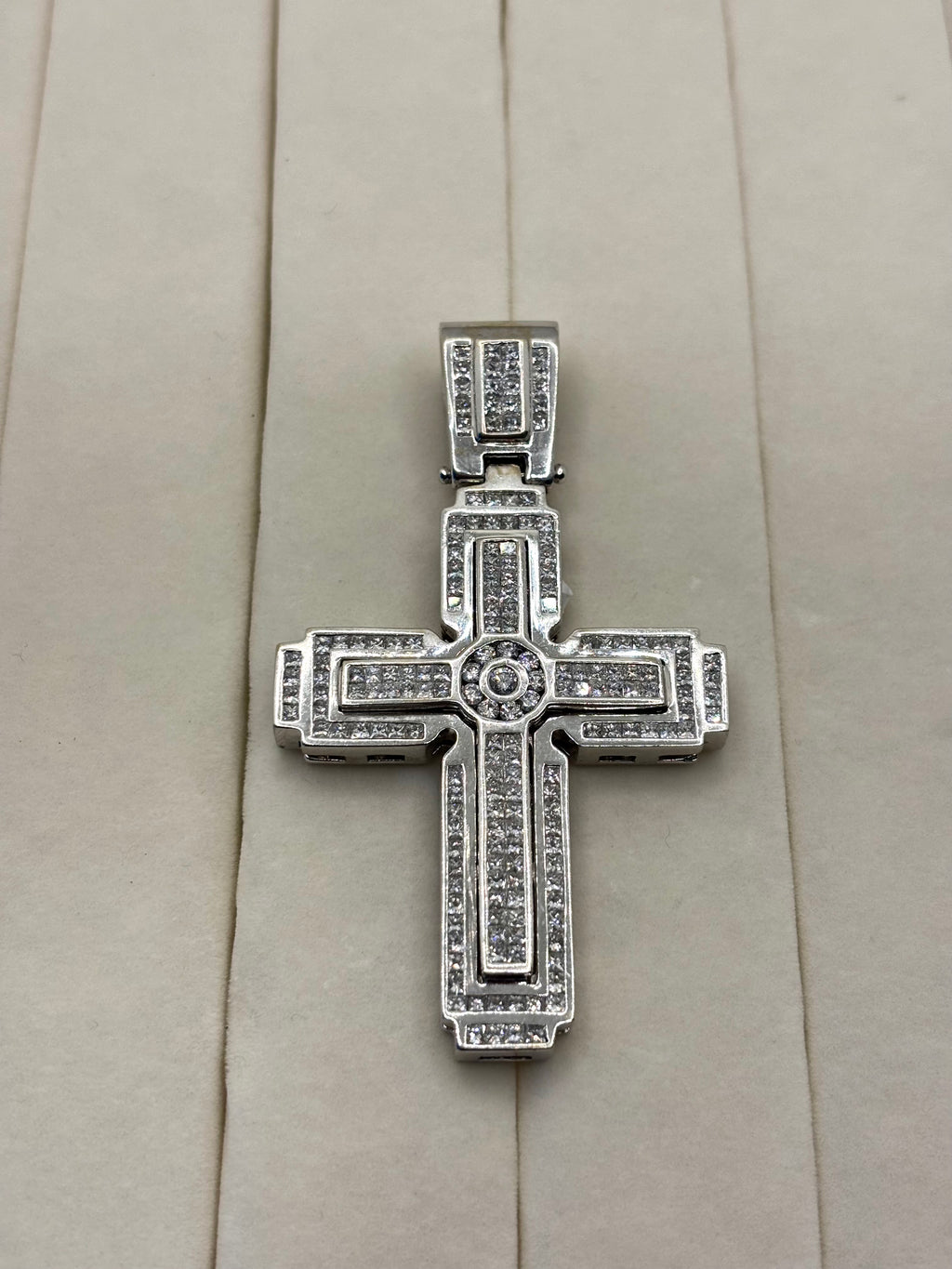 18K Gold Diamond Cross Pendant | Empire Jewelry and Loan