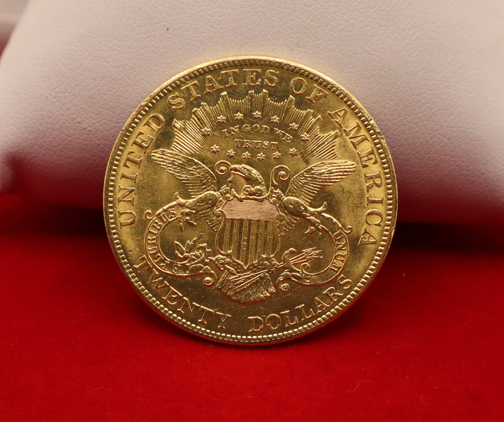 1904 United States $20 Liberty Head Double Eagle Gold Coin