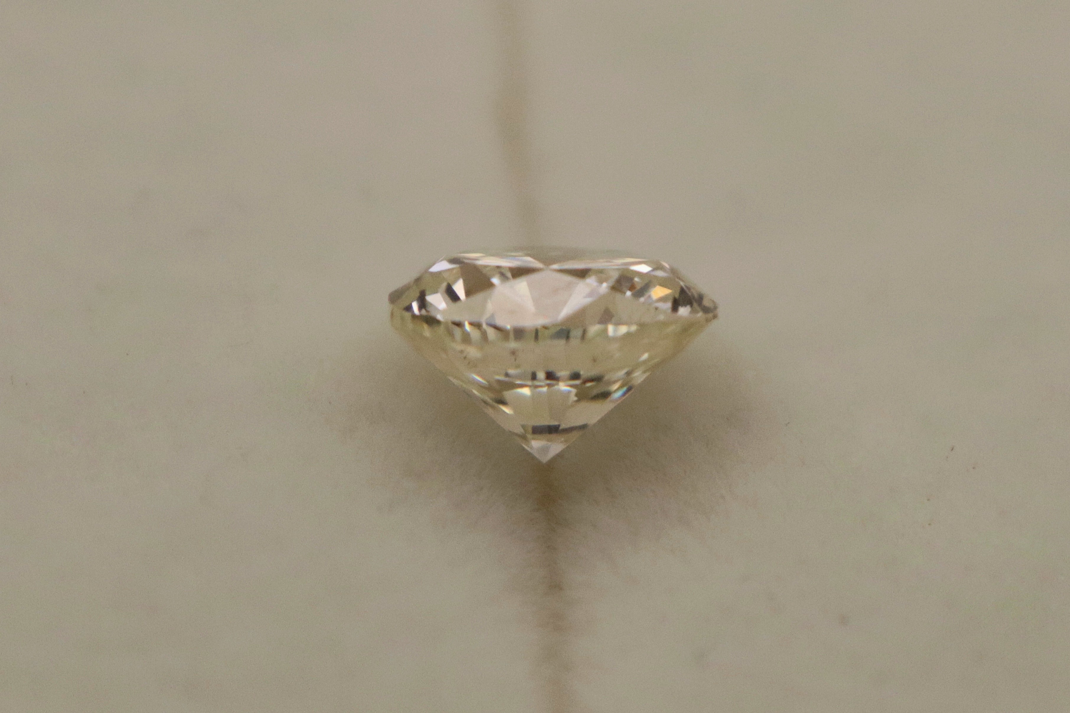 1.00 Carat Round Brilliant Diamond – K Color VS2 Clarity (EGL USA Certified)