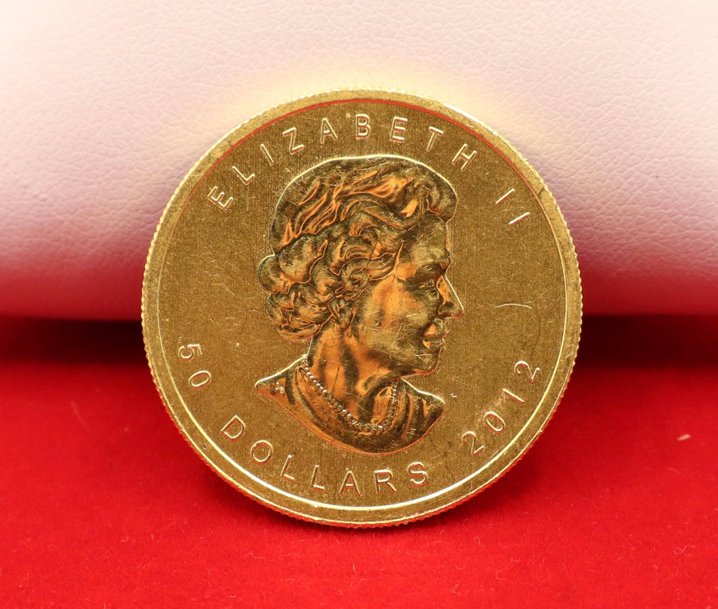 2012 Canada 1 oz Gold Maple Leaf - $50