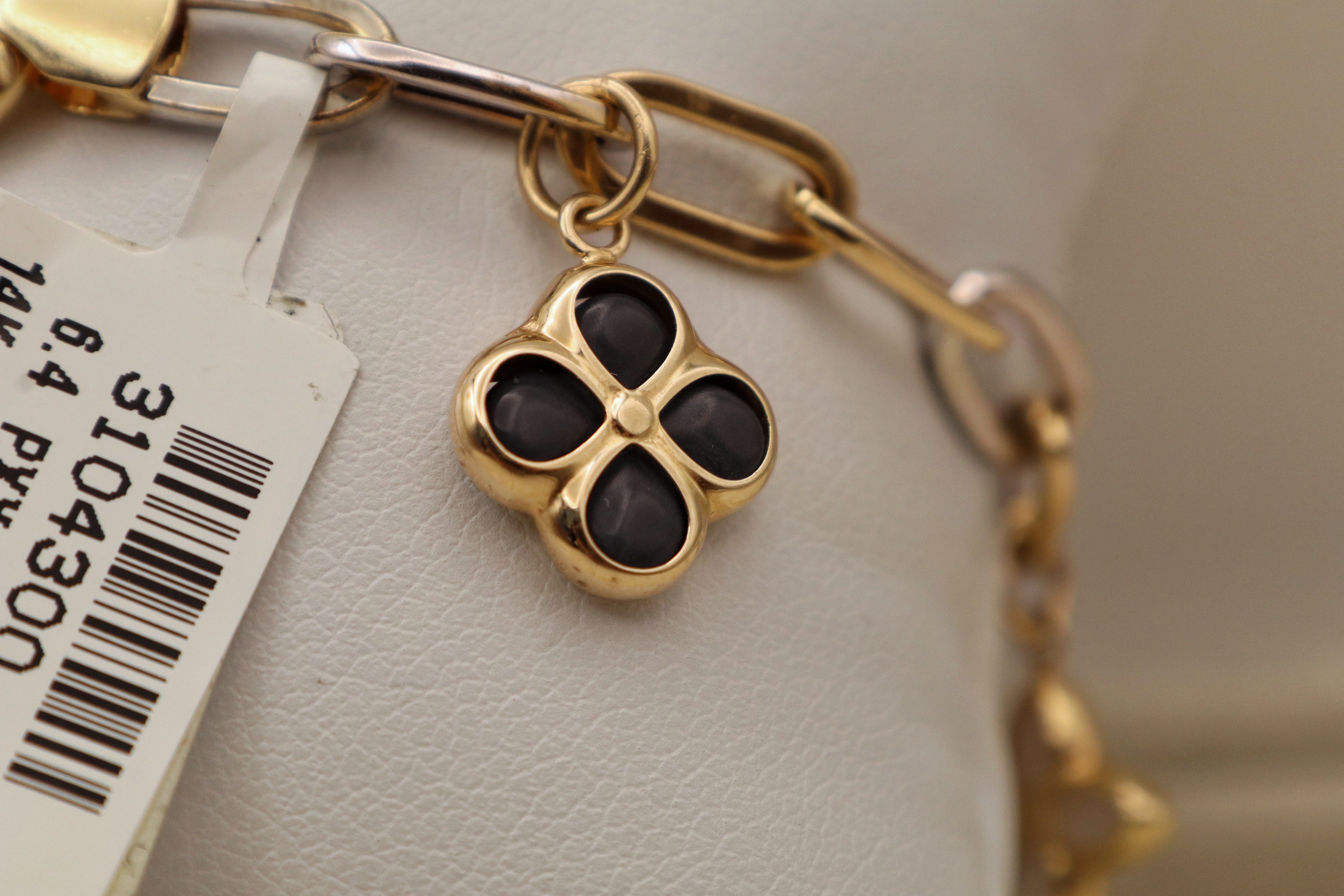 14k Yellow Gold Charm Bracelet