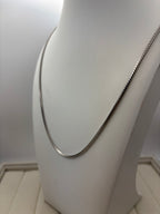 10k White Gold Snake Chain