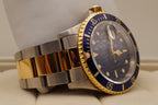 Rolex Submariner Date Two-Tone "Bluesy" Blue Dial 18K Gold & Steel (Ref. 16613)