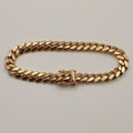 14k Yellow Gold Cuban Link Bracelet