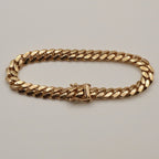 14k Yellow Gold Cuban Link Bracelet