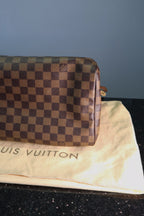 Louis Vuitton Damier Ebene Speedy Handbag