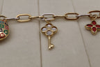 14k Yellow Gold Charm Bracelet