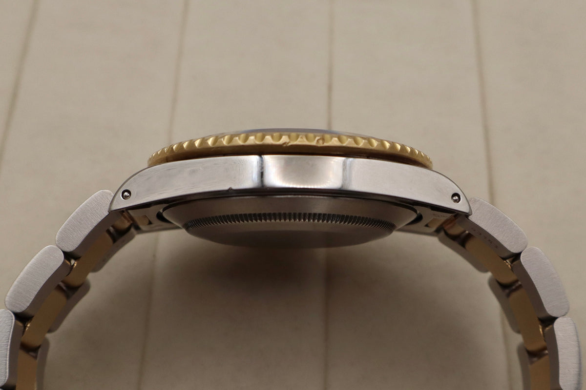 Rolex Submariner Date Two-Tone "Bluesy" Blue Dial 18K Gold & Steel (Ref. 16613)