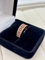 10K Yellow Gold Diamond Band Ring