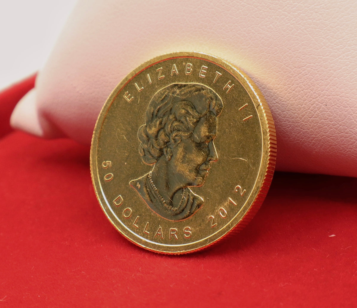 2012 Canada 1 oz Gold Maple Leaf - $50