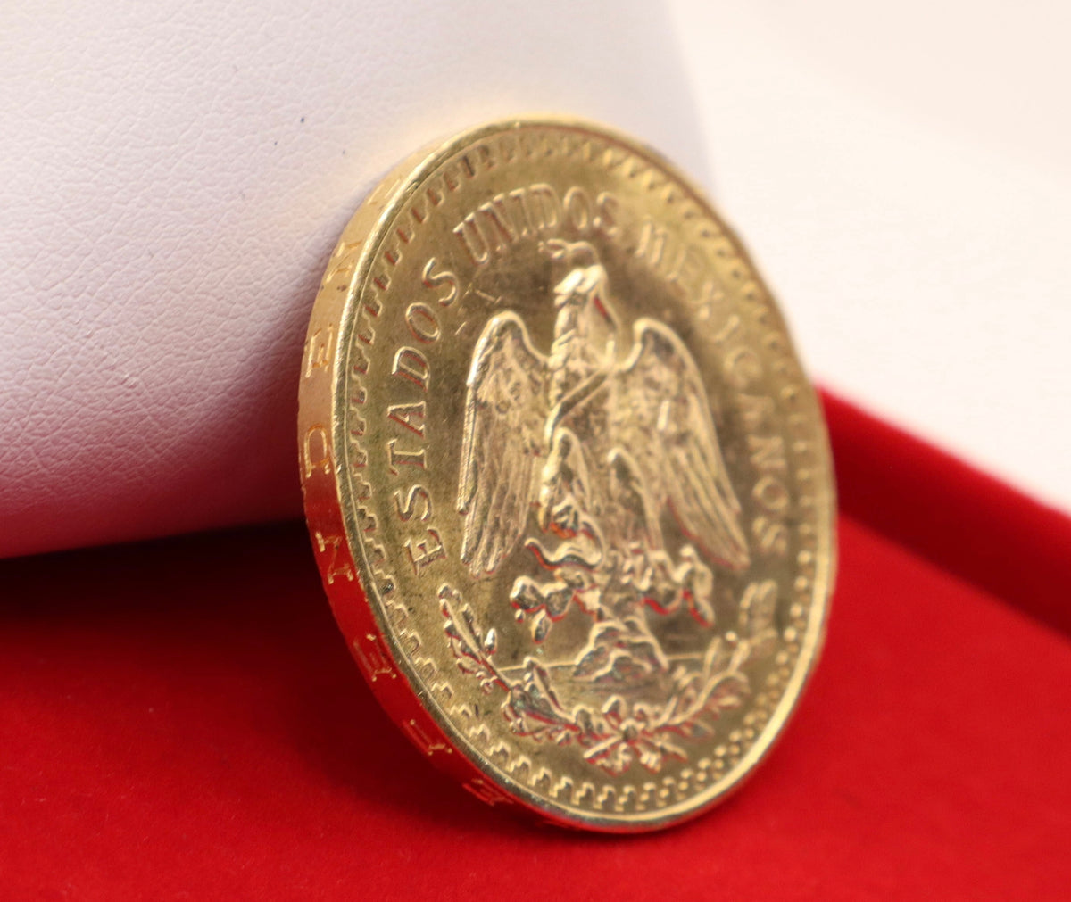 1945 Mexico 50 Pesos Gold Coin (Centenario) - 37.5g Pure Gold